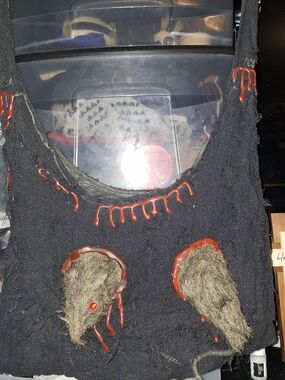 Black Rat Horror Purse